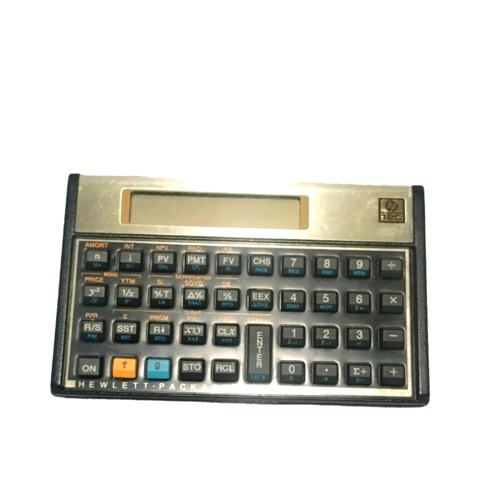 HP 12C  Financial Calculator